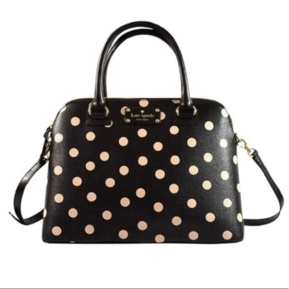 kate spade Handbags - Kate Spade Rachelle Wellesley polka dot satchel